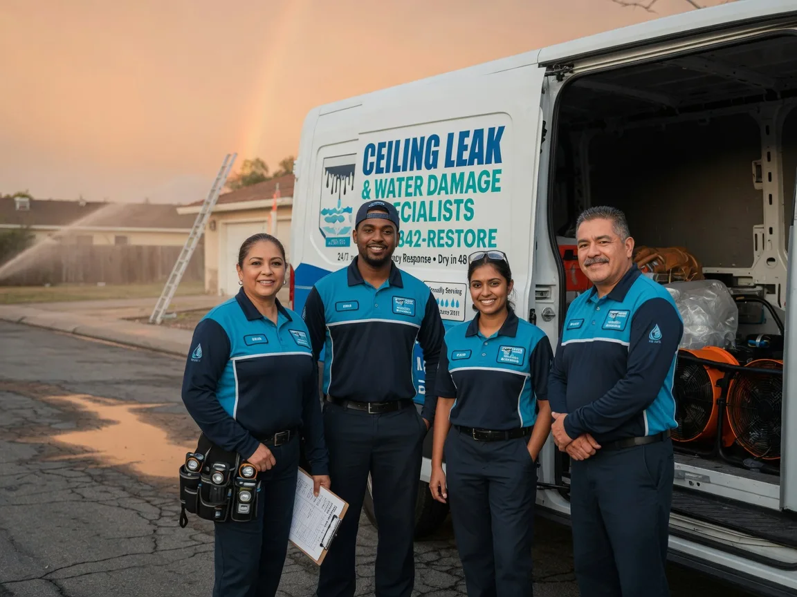 Ceiling Leak Cleanup company in Sandwich, IL